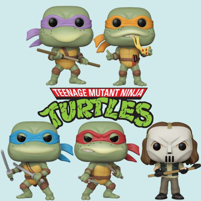 BEETLE FUNKO POP NINJA TURTLES 忍者龜 李奧納多 拉斐爾 多納太羅 米開朗基羅 凱西瓊斯