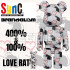 BEETLE BE@RBRICK LOVE RAT 愛老鼠 BANKSY 班克斯 庫柏力克熊 100 400%