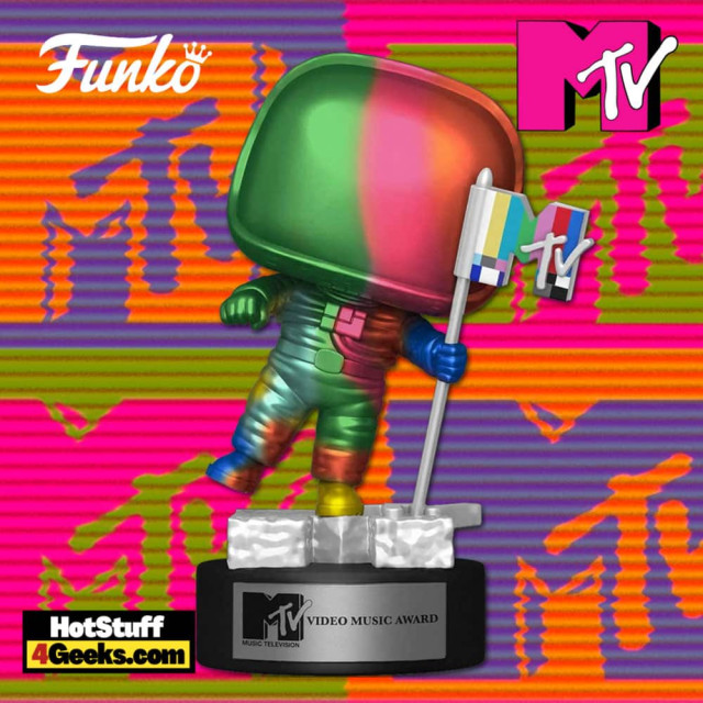 BEETLE FUNKO POP MTV MOON PERSON 太空人 月球人 彩紅 彩色 ICONS 登陸月球