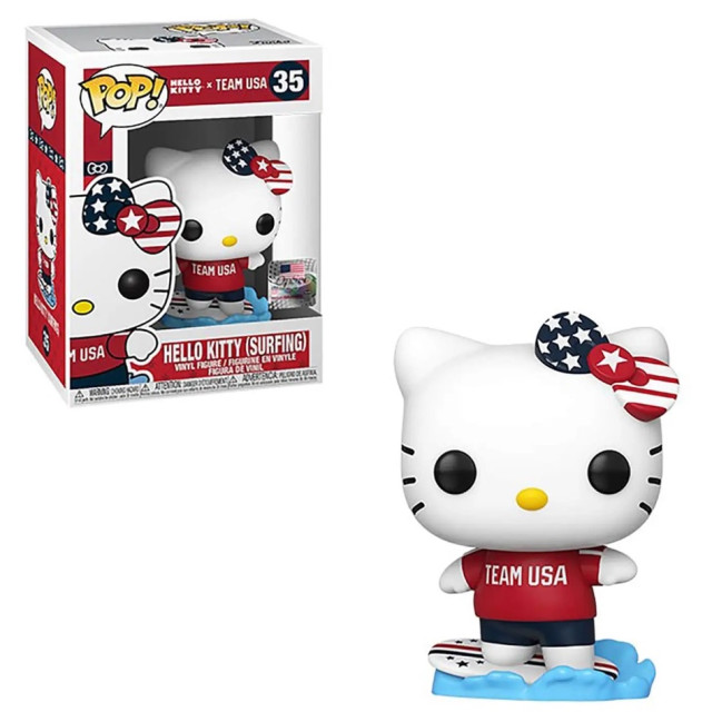 BEETLE FUNKO POP SANRIO HELLO KITTY 凱蒂貓 SURFING 衝浪 USA 美國