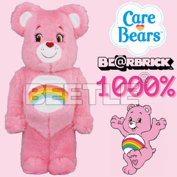 BEETLE BE@RBRICK CHEER BEAR 天氣熊 彩虹熊 CAREBEARS 庫柏力克熊 1000%