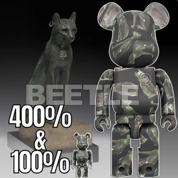 BEETLE BE@RBRICK 埃及貓 大英博物館 蓋亞安德森貓 ANDERSON CAT 100 400%