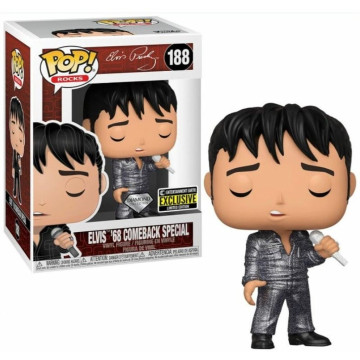 BEETLE FUNKO POP ELVIS PRESLEY 貓王 68 COMEBACK SPECIAL 限定 貼紙