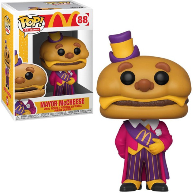 BEETLE FUNKO POP 麥當勞 芝士漢堡 起司漢堡 市長 MCDONALD'S MAYOR MCCHEESE