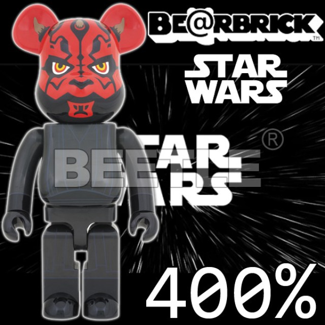BEETLE BE@RBRICK STAR WARS 星際大戰 DARTH MAUL 達斯摩爾 400%