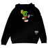BEETLE BAIT 馬文 怪物奇兵 MARVIN THE MARTIAN LOGO HOODY 帽踢 帽T 黑色