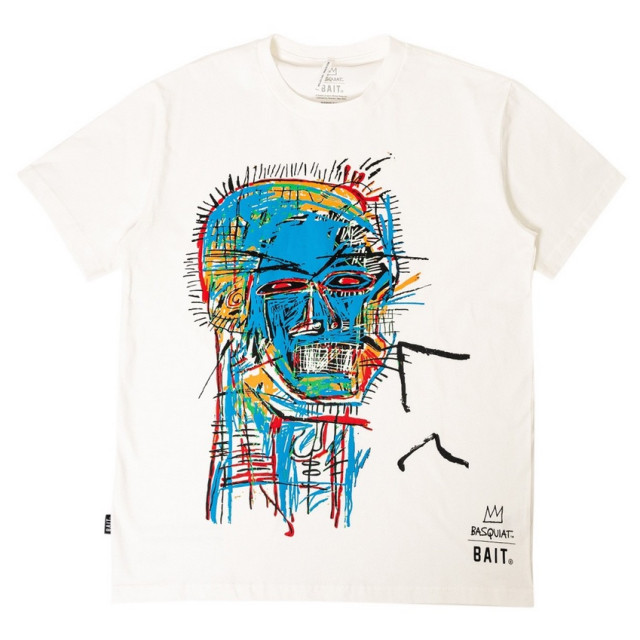 BEETLE BAIT BASQUIAT BLUEHEAD 巴斯奇亞 皇冠 白色 TEE 短袖 美版