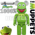 BEETLE BE@RBRICK KERMIT FROG 科密特 青蛙 科米蛙 布偶歷險記 庫柏力克熊 1000%