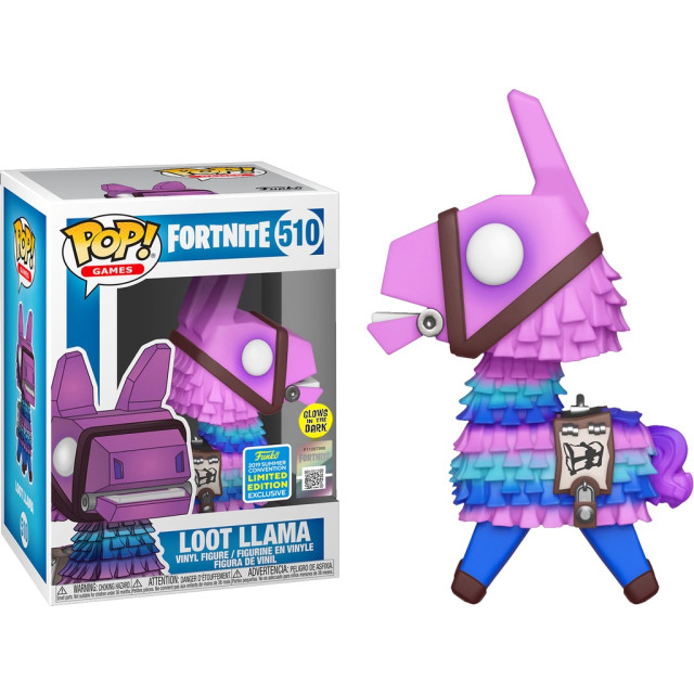 BEETLE FUNKO POP FORTNITE LOOT LLAMA 要塞英雄 2019 限定 夜光 羊駝 草泥馬
