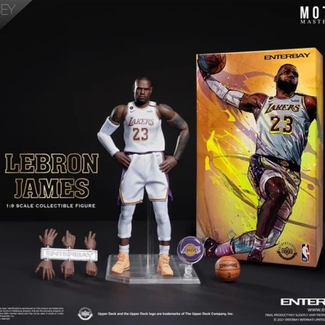 BEETLE ENTERBAY 1/9 LEBRON JAMES ACTION FIGURE 湖人隊 詹姆士 等身 公仔