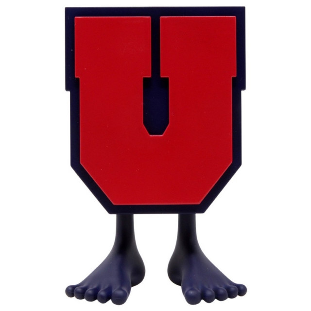 BEETLE KOKIES X BAIT X UNDEFEATED U-MAN 大腳ㄚ RED 紅色 公仔