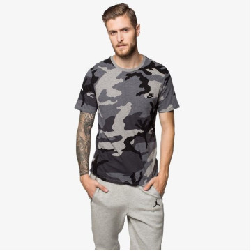 BEETLE NIKE CAMO FUTURA GRAY TEE 灰 白 滿版 迷彩 軍事  839615-043 男生