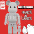BEETLE BE@RBRICK BAYMAX 杯麵 大英雄天團 迪士尼 DISNEY  100 400%