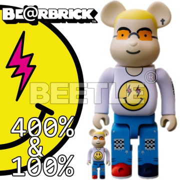 BEETLE BEARBRICK BE@RBRICK J BALVIN VIBARS 庫柏力克熊 100% 400%
