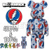 BEETLE BE@RBRICK GRATEFUL DEAD 死之華 STEAL YOUR FACE 100 400%