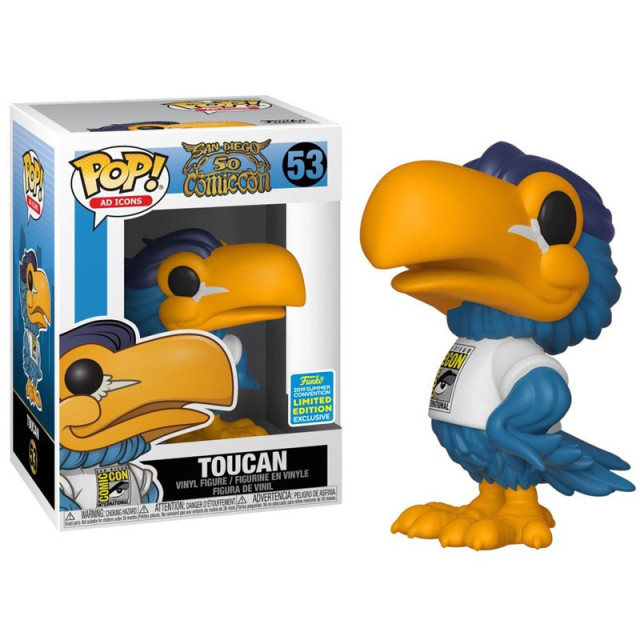 BEETLE 現貨 FUNKO POP AD ICONS TOUCAN SDCC 限定 2019 大嘴鳥 53