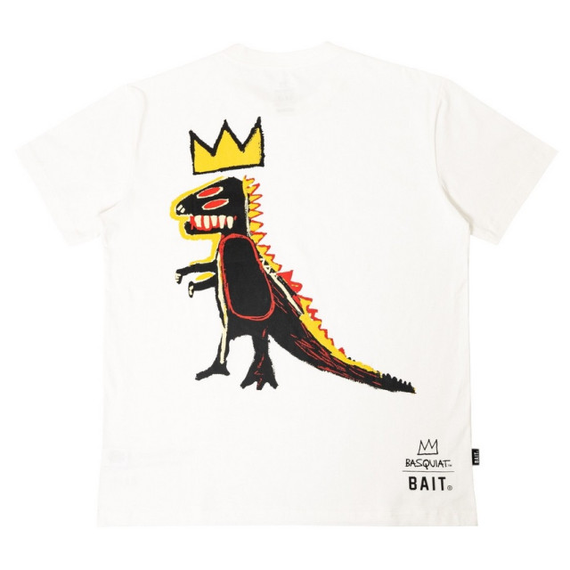 BEETLE BAIT BASQUIAT PEZ DISPENSER 巴斯奇亞 恐龍 皇冠 白色 TEE 短袖 美版