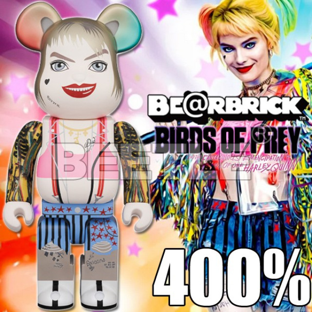 BEETLE BE@RBRICK 小丑女 HARLEY QUINN 哈莉 奎茵 電影版 猛禽小隊 400%