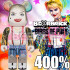 BEETLE BE@RBRICK 小丑女 HARLEY QUINN 哈莉 奎茵 電影版 猛禽小隊 400%