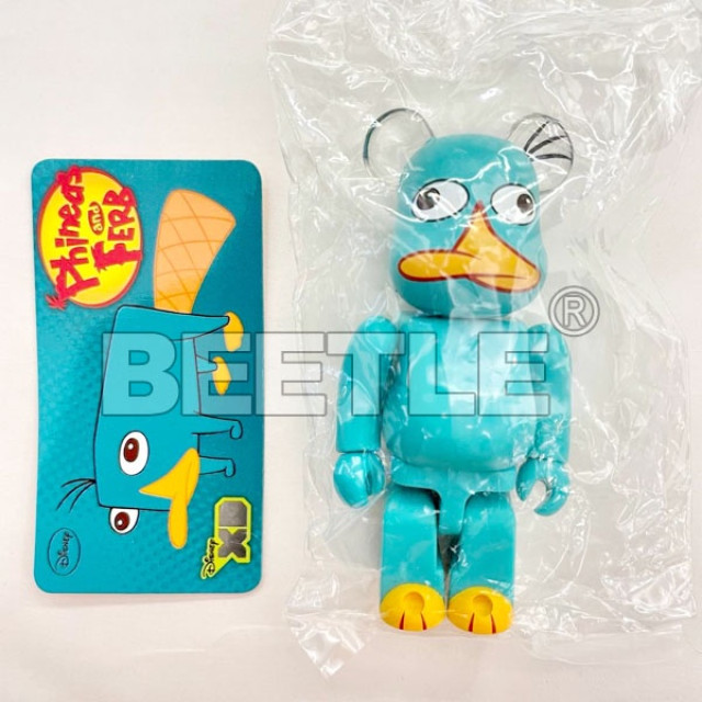 BEETLE BE@RBRICK 飛哥與小佛 26代 鴨嘴獸泰瑞 PERRY S26 鴨嘴獸 泰瑞 庫柏力克熊 100%