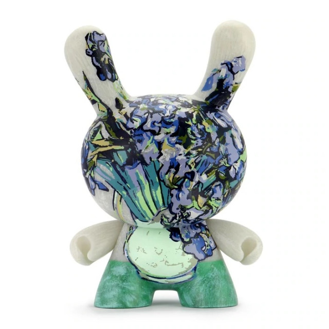 BEETLE KIDROBOT MASTERPIECE DUNNY VAN GOGH IRISES 鳶尾花 公仔 梵谷