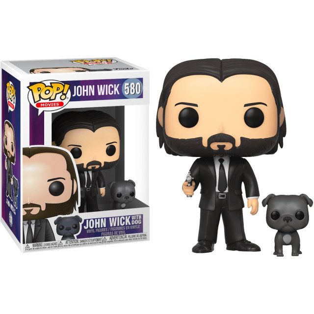 BEETLE FUNKO POP JOHN WICK WITH DOG 狗 捍衛任務 約翰 維克 基努李維 殺神