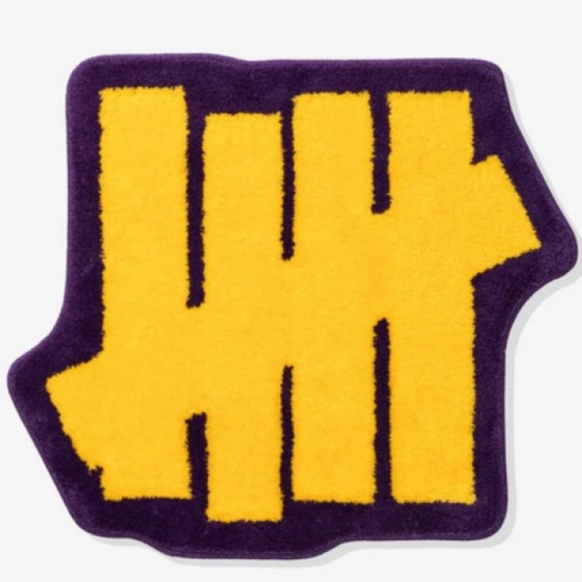 BEETLE UNDEFEATED ICON BATH MAT 洛杉磯 湖人 LAKERS 配色 地毯 黃紫