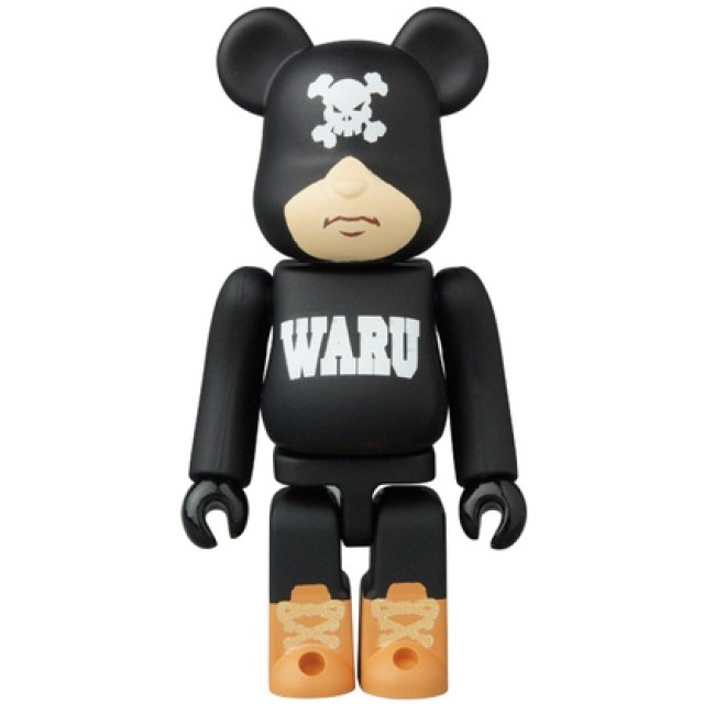 BEETLE BE@RBRICK TOKYO TRIBE WARU BLACK S35 盒抽 35代 100%