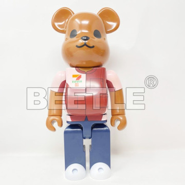 BEETLE BE@RBRICK 7-11 SEVEN ELEVEN 聯名 限定 2009 庫柏力克熊 400%