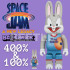 BEETLE R@BBRICK SPACE JAM 怪物奇兵 BUGS BUNNY 兔寶寶 兔巴哥 100% 400%