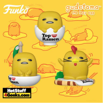 BEETLE FUNKO POP 蛋黃哥 SANRIO GUDETAMA GUDE NISSIN 三麗鷗