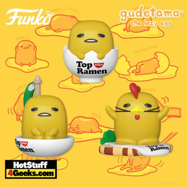 BEETLE FUNKO POP 蛋黃哥 SANRIO GUDETAMA GUDE NISSIN 三麗鷗