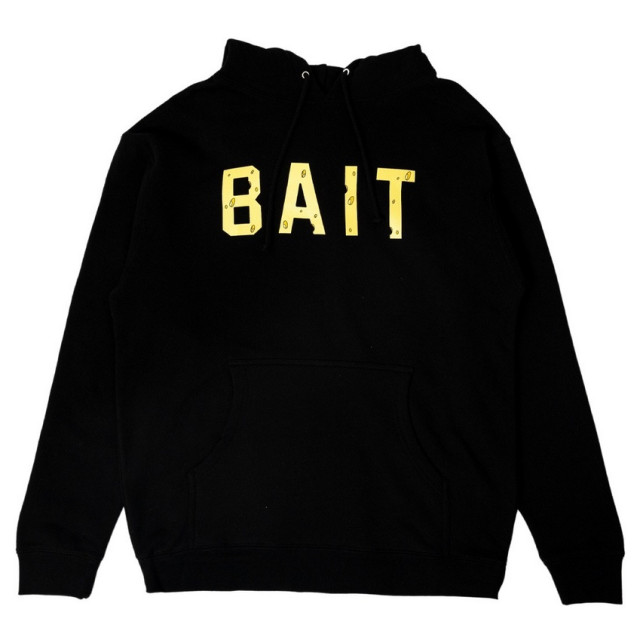 BEETLE BAIT PINKY AND THE BRAIN 兩隻老鼠打天下 LOGO HOODY 帽踢 帽T 黑色