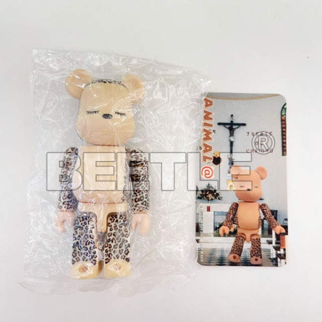 BEETLE BE@RBRICK 2代 S2 盒抽 ANIMAL 豹紋 刺蝟 BEARBRICK 庫柏力克熊 100%