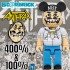 BEETLE BE@RBRICK ANTHRAX NOTMAN 日本 樂團 庫柏力克熊 100 400%