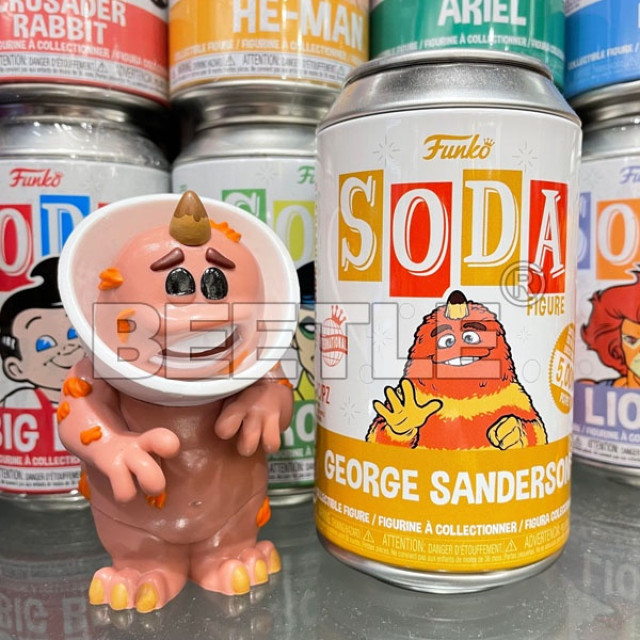 BEETLE FUNKO POP SODA 隱藏款 CHASE 怪獸電力公司 喬治 GEORGE 汽水 公仔 隱藏版