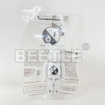BEETLE BE@RBRICK MEDICOM TOY 1/6 店鋪 限定 LOGO 亮面 白色 庫伯力克熊 100%