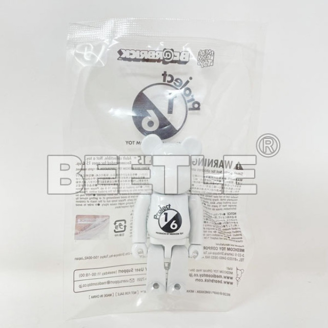 BEETLE BE@RBRICK MEDICOM TOY 1/6 店鋪 限定 LOGO 亮面 白色 庫伯力克熊 100%