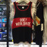 BEETLE OBEY MARATHON 貼布 WORLDWIDE 黑紅 黑白 BRED 背心 TANK S M