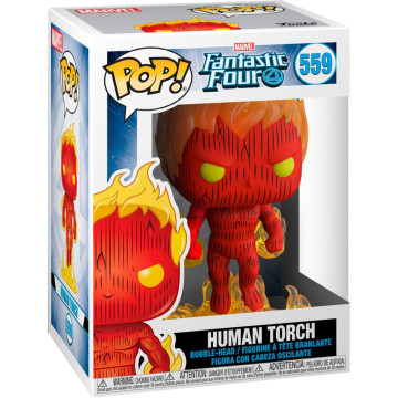 BEETLE FUNKO POP 漫威 驚奇四超人 FANTASTIC 4 霹靂火 HUMAN TORCH