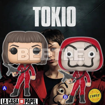 BEETLE FUNKO POP LA CASA DE PAPEL 紙房子 NETFLIX TOKIO 東京 CHASE