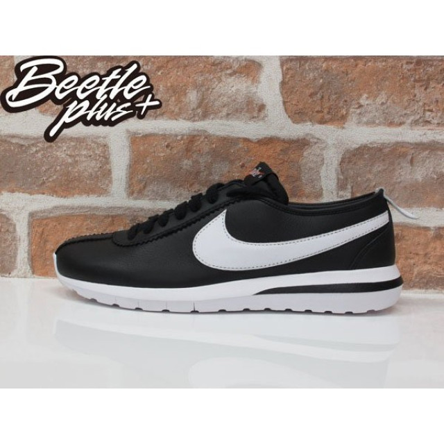 男生 BEETLE NIKE LAB ROSHE CORTEZ SP 黑白 阿甘 皮革 806952-010 US 9