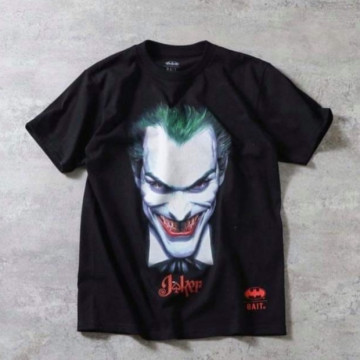 BEETLE BAIT BATMAN 小丑 JOKER MEN FACE 重磅 短袖 蝙蝠俠 黑色 TEE