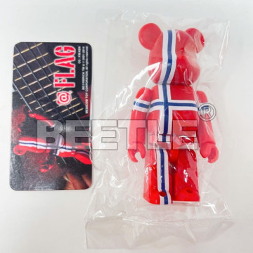 BEETLE BE@RBRICK NORWAY FLAG 挪威 國旗 庫柏力克熊 29代 S29 100%