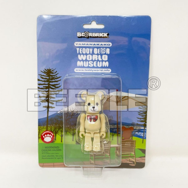 BEETLE BE@RBRICK 庫柏力克熊 吊卡 TEDDY BEAR WORLD MUSEUM 泰迪熊 米 100%