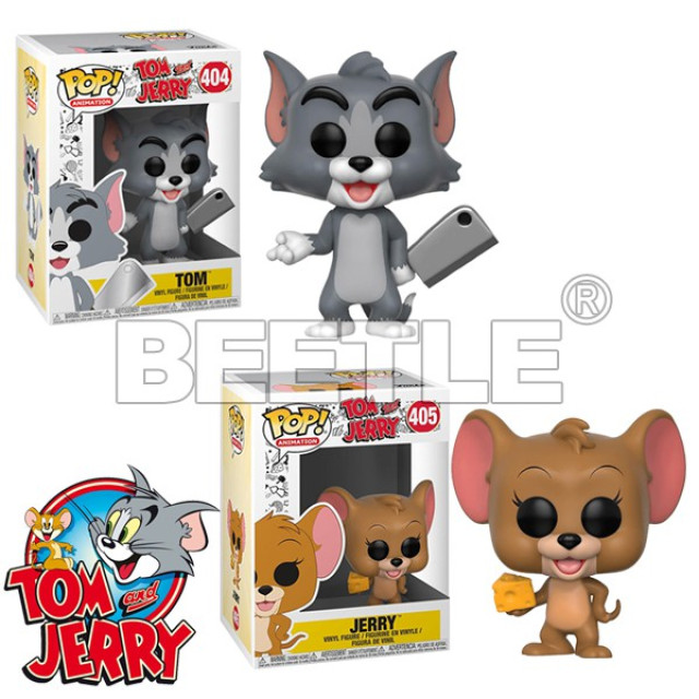 BEETLE FUNKO POP TOM AND JERRY 湯姆與傑利 傑利鼠 湯姆貓 拿菜刀 拿起司