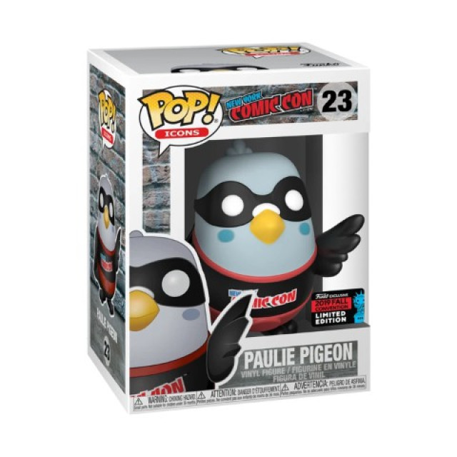 BEETLE FUNKO POP PAULIE PIGEON 紐約漫展 NYCC 黑色 限定