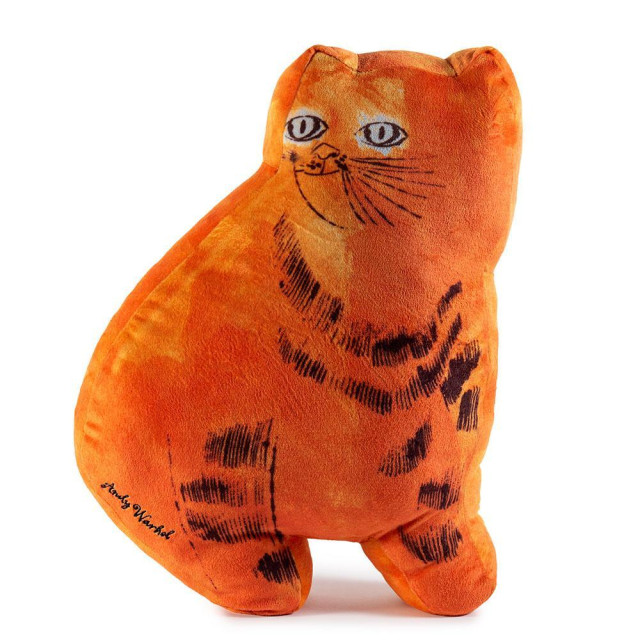 BEETLE KIDROBOT ANDY WARHOL 橘貓 抱枕 ORANGE SAM THE CAT 娃娃 安迪渥荷