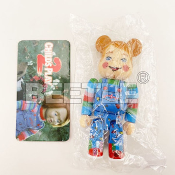 BEETLE BE@RBRICK S25 盒抽 鬼娃 恰吉 CHILD'S PLAY CHUCKY 庫柏力克熊 100%