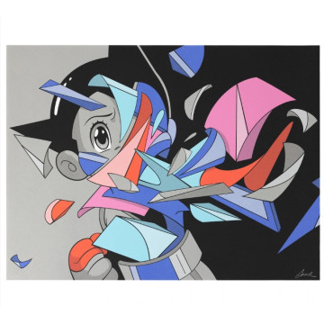 BEETLE BAIT 原子小金剛 ASTRO BOY LOUIS DE GUZMAN ATOM 印刷 畫 限量